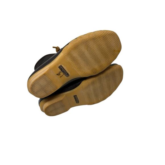 Sperry Top-Sider Brown Leather Rubber Salt Water Insulated Duck Boot Women's 7 - Picture 7 of 7